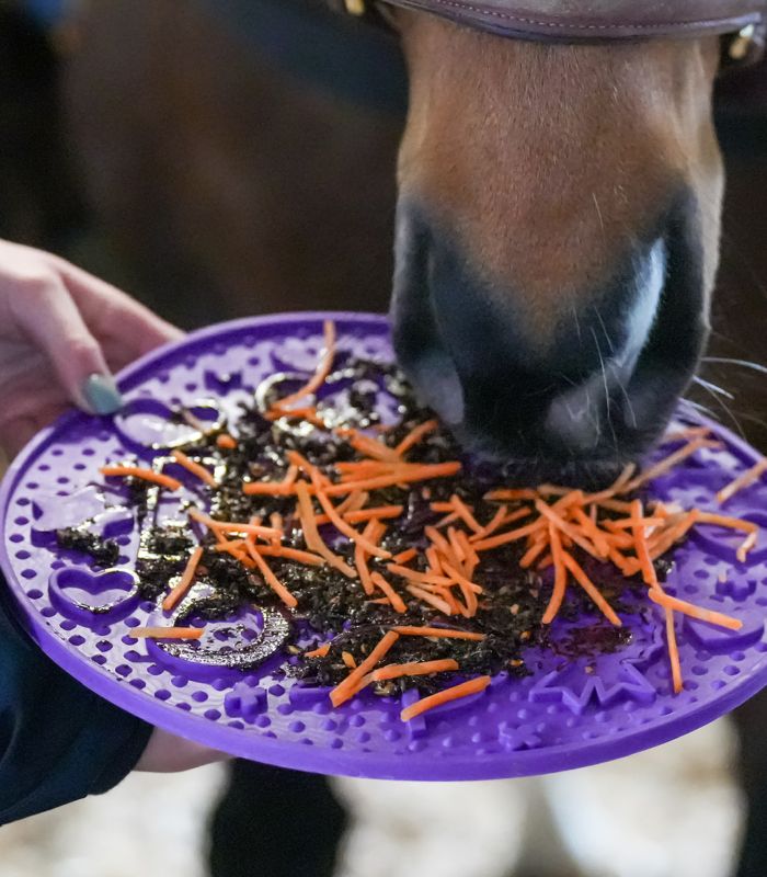 LIKIT Graze Maze slikkemåtte. Lilla