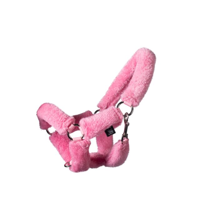 HKM Pelsgrime og træktov til Hobby Horse kæphest. Rosa