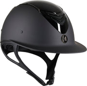 OneK Avance Ridehjelm, Matt Glossy Top Swarowski. Sort