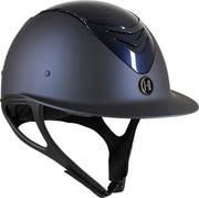 OneK Mips Avancé Ridehjelm. Matt, Glossy Top Swarowski. Navy