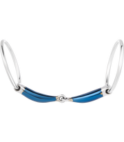 WALDHAUSEN Sweet iron water snaffle bid, 2-delt