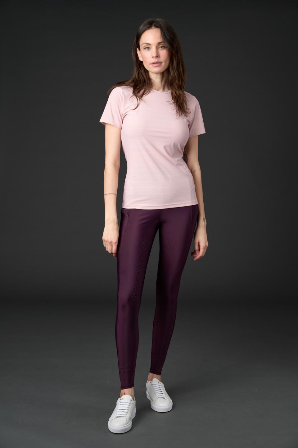 CATAGO TINA Kortærmet T-shirt. Burnished Lilac
