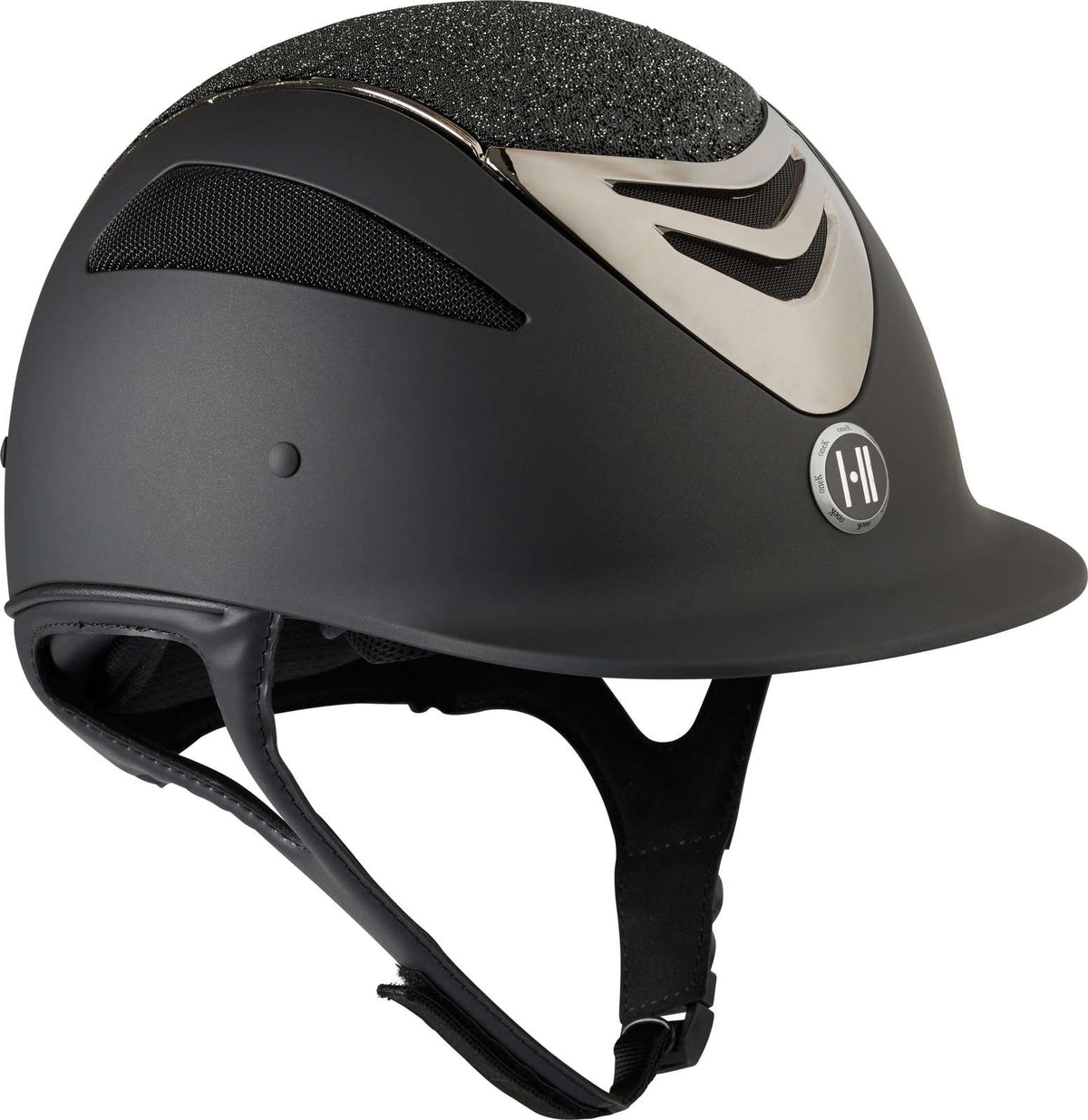 OneK Defender Pro Ridehjelm, Glitter Chrome