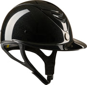 OneK Mips Avancé Ridehjelm Glossy Shimmer. Sort