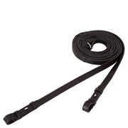 BR Lædertøjler med grip. 16 mm brede