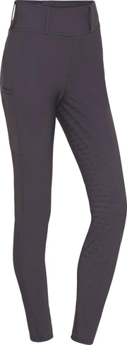 CATAGO RIVER Ridetights med bæltestropper. Fullgrip. Periscope/Asfaltgrå