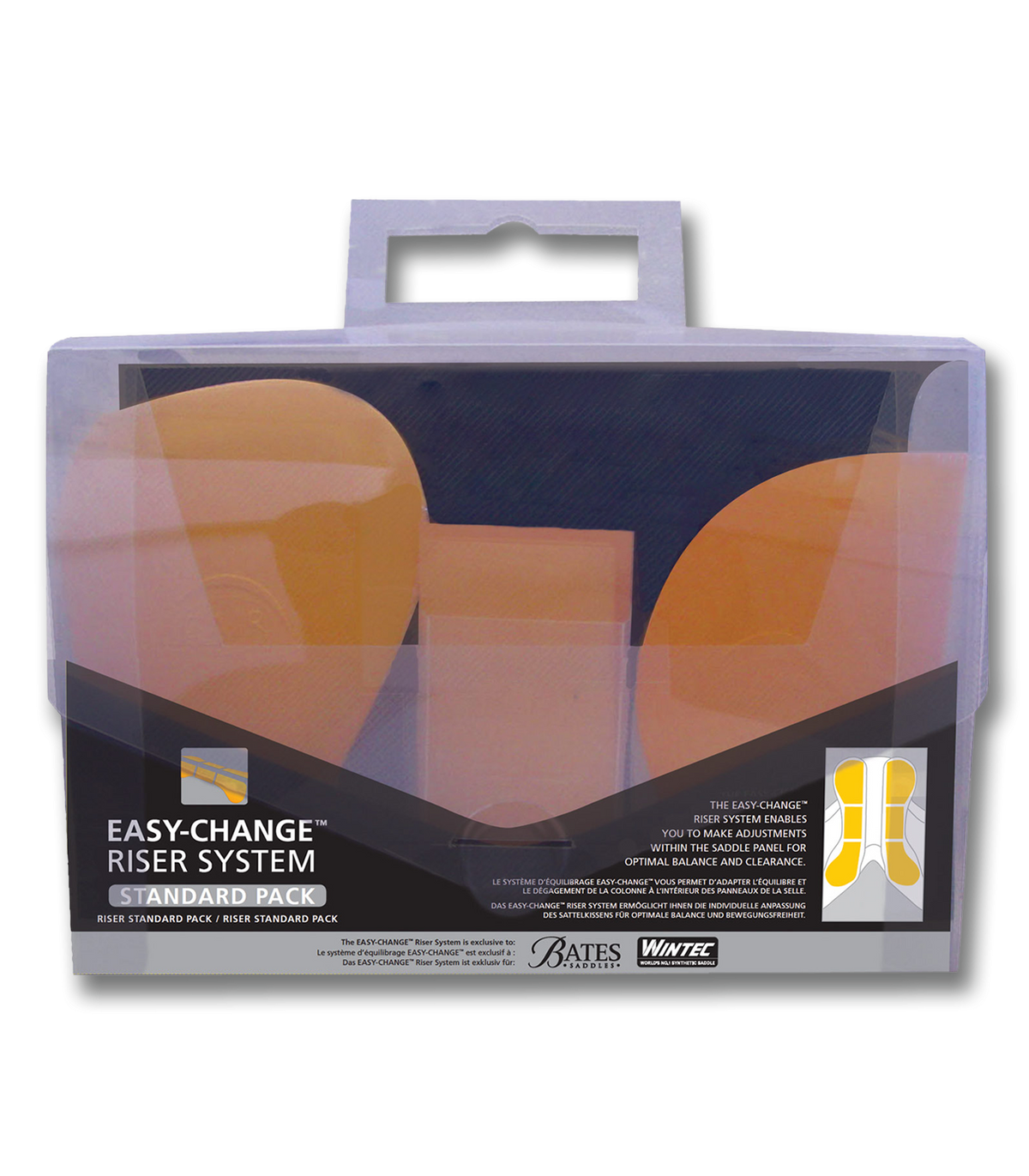 WINTEC Easy-Change Risers. Standard. Stort sæt