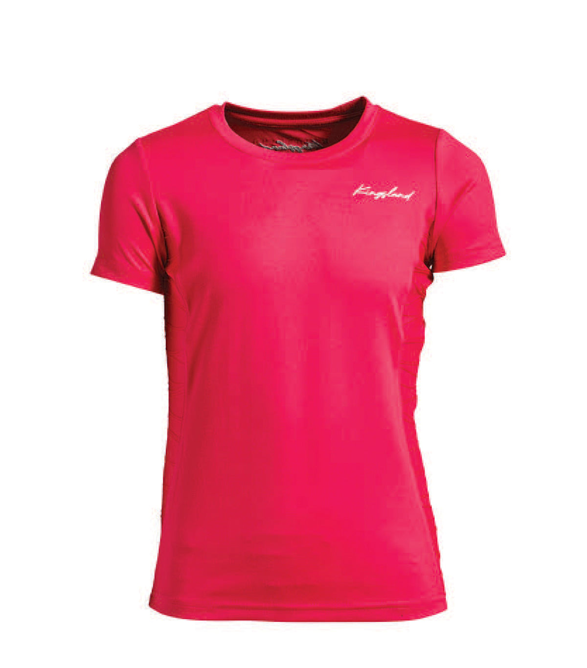 KINGSLAND POLINA T-shirt. Red Geranium. Junior.