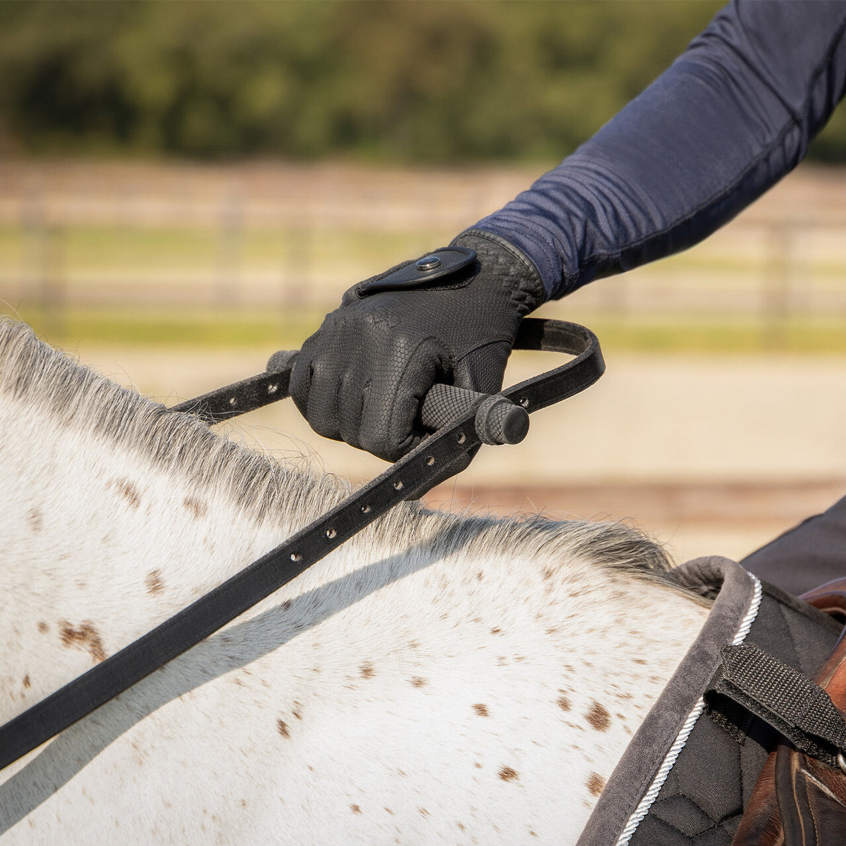 QHP One hand rein - Enhåndstøjle