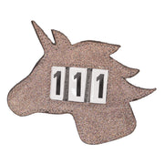 QHP UNICORN Stævnenummer. Glitter