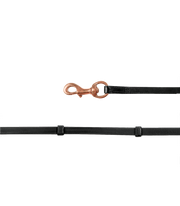 WALDHAUSEN Islænder tøjler. Sort med rosegold