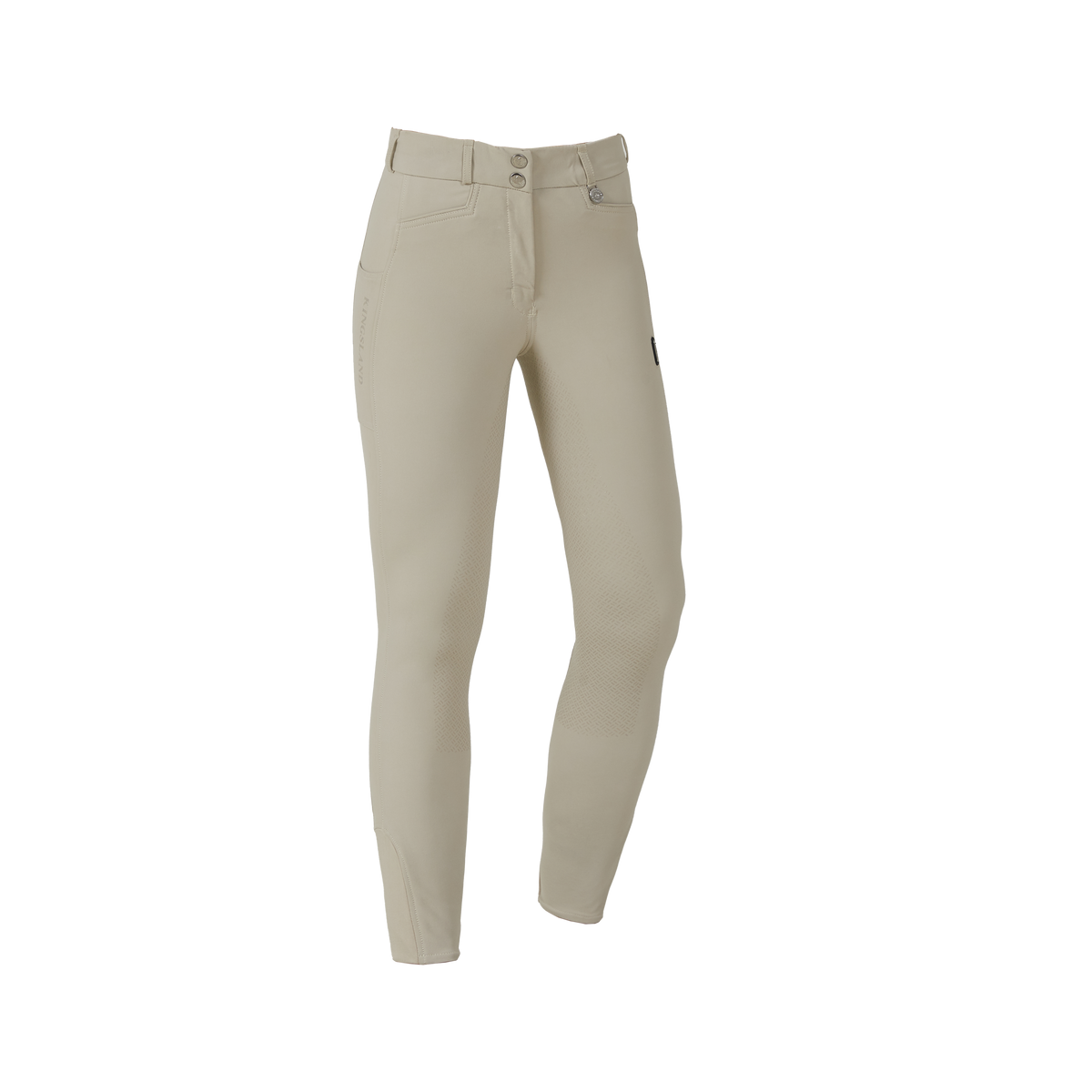 KINGSLAND KADI Ridebukser, E-tec. Fullgrip. Dame. Beige Dove