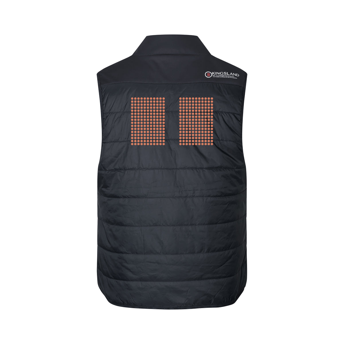 KINGSLAND VALERO Vest med indbygget varme. Navy. Herre