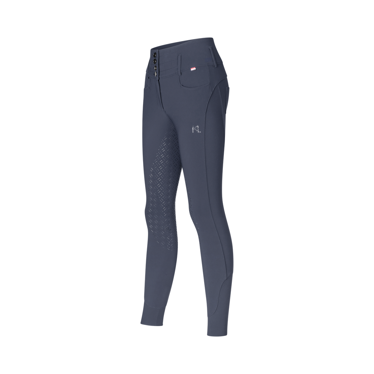 KLKhloe X Shape High Waist Ridebukser - Navy