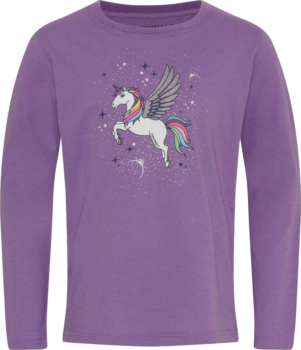 EQUIPAGE KIDS JINX Langærmet bluse. Purple Haze