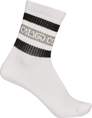CATAGO POLLY logo strømpe hvid