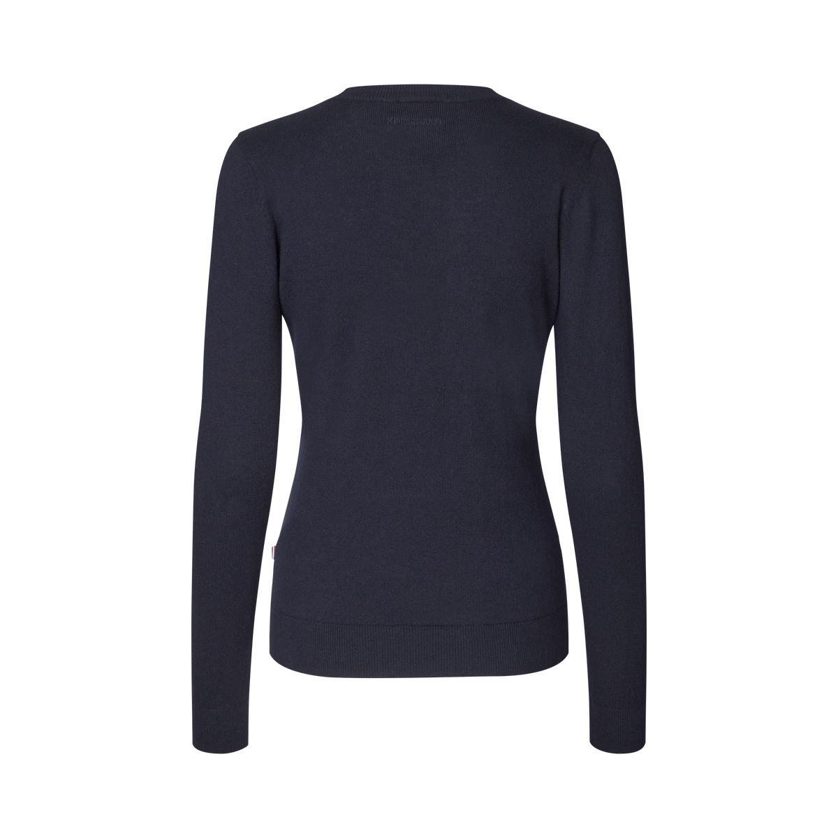 KINGSLAND CLASSIC Ladies Pullover med rund hals. Navy