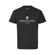 KINGSLAND CLASSIC Mens Logo T-shirt. Sort