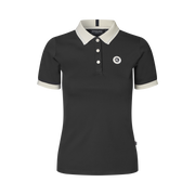 KINGSLAND LAURA Polo T-shirt. Sort. Ladies