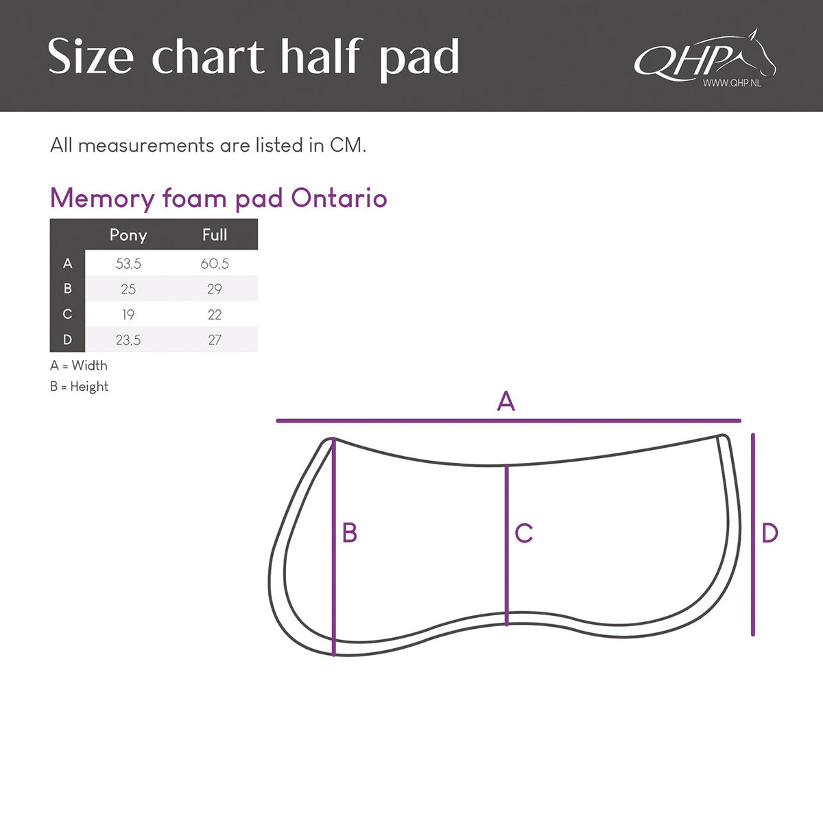 QHP ONTARIO Sadelpad med imiteret pels