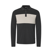 Kingsland Axel Langærmet Poloshirt til Mænd - Black