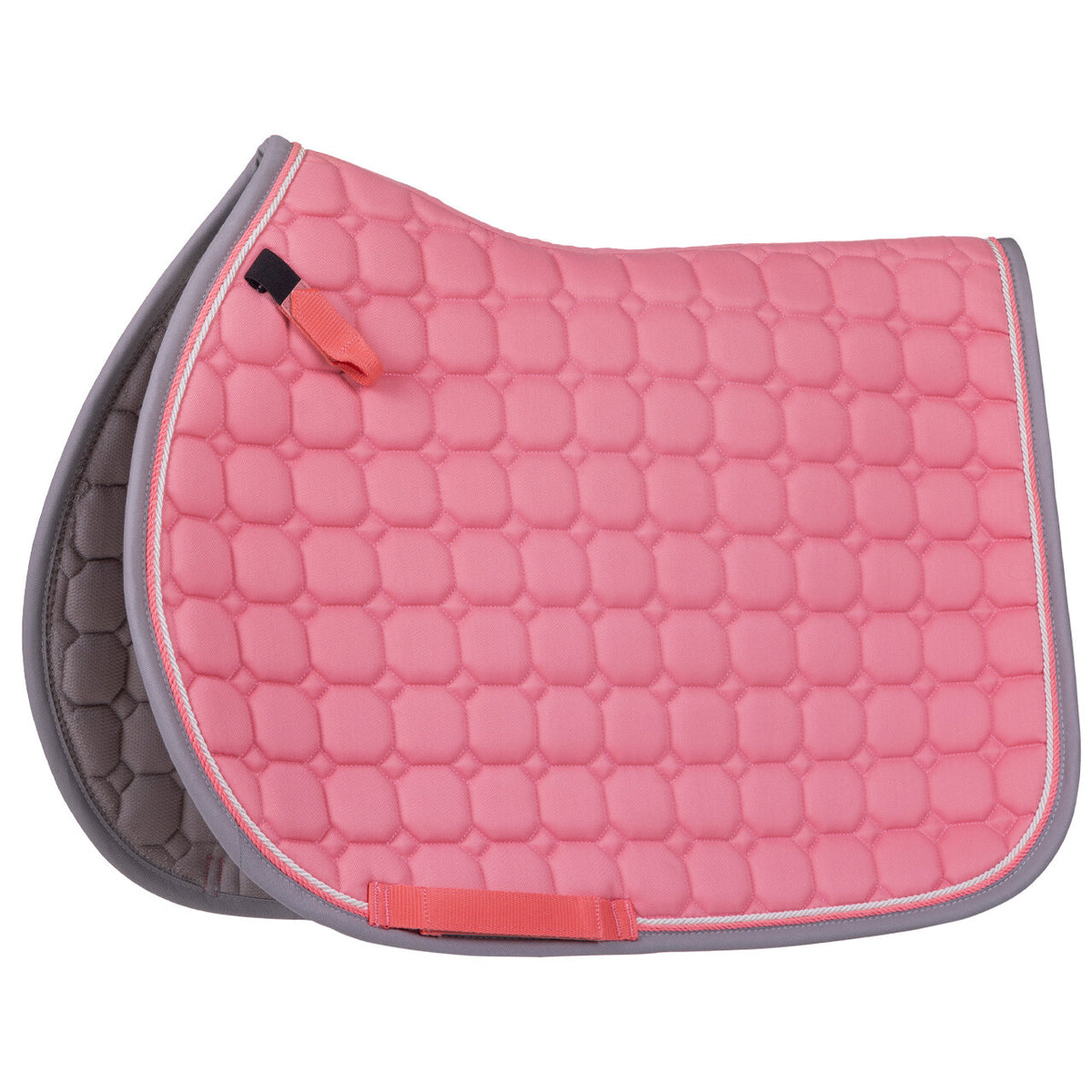 QHP FLORENCE Sadelunderlag. Flamingo Pink