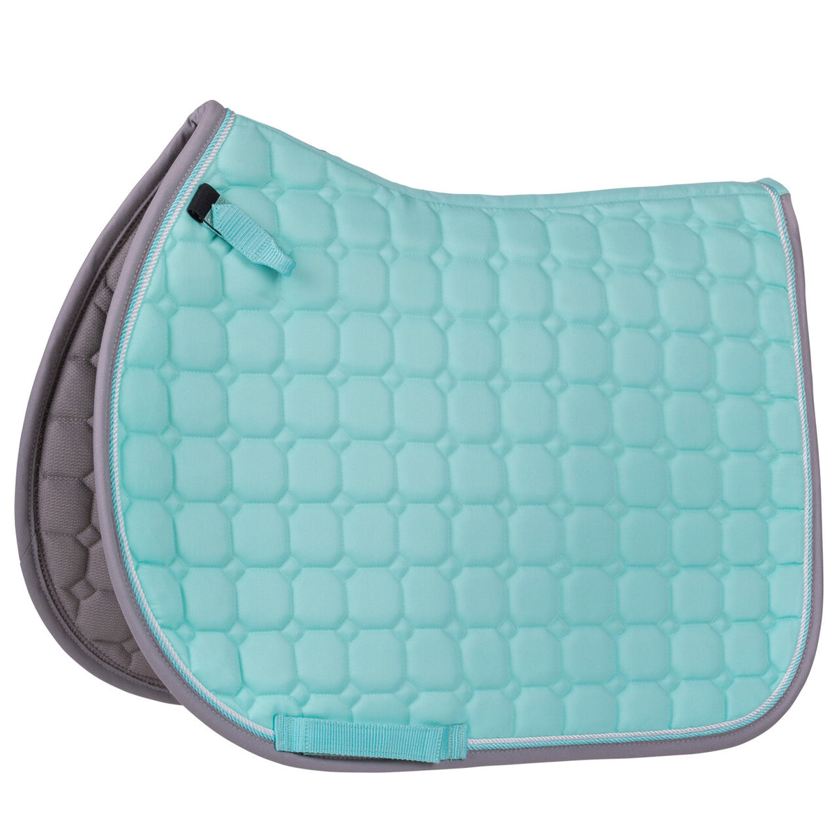 QHP FLORENCE Sadelunderlag. Ice Green