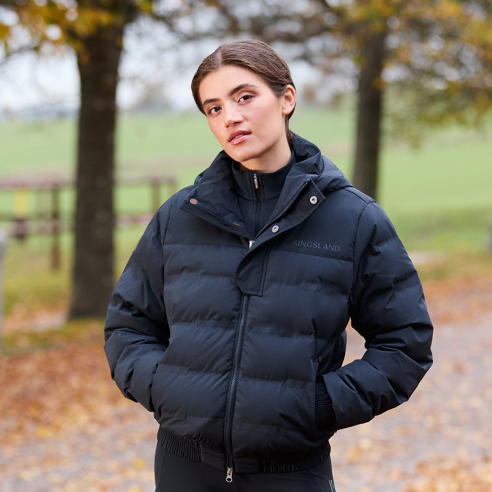 Kingsland KLArianna Padded Bomberjakke til damer - Navy
