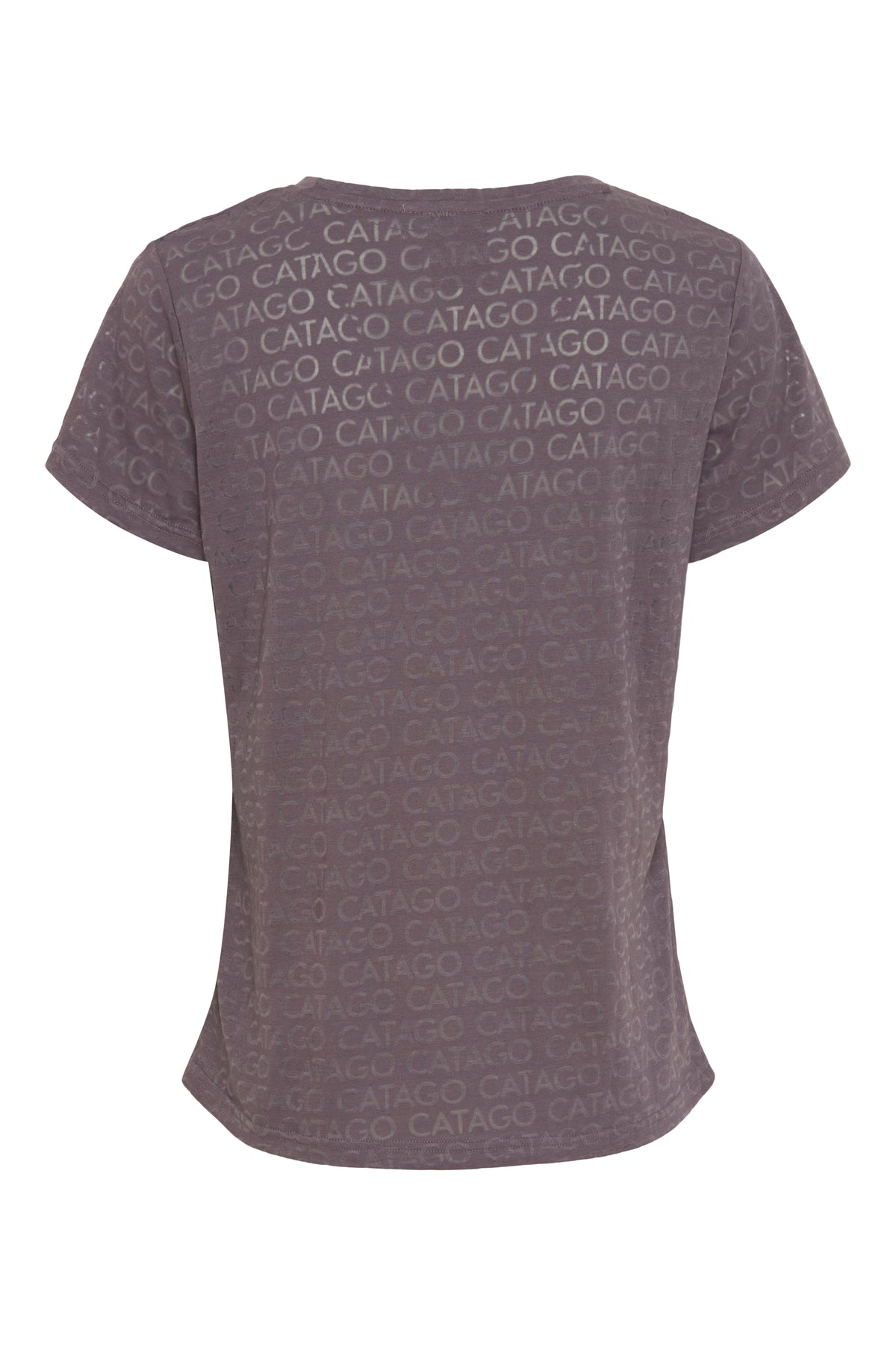 CATAGO TIMO Logo T-shirt. Grå