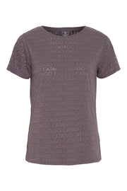 CATAGO TIMO Logo T-shirt. Grå