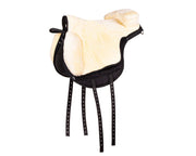 QHP SUPERSOFT Bareback pad. Sort/natur