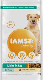 Iams Vitality Adult Light. 12kg