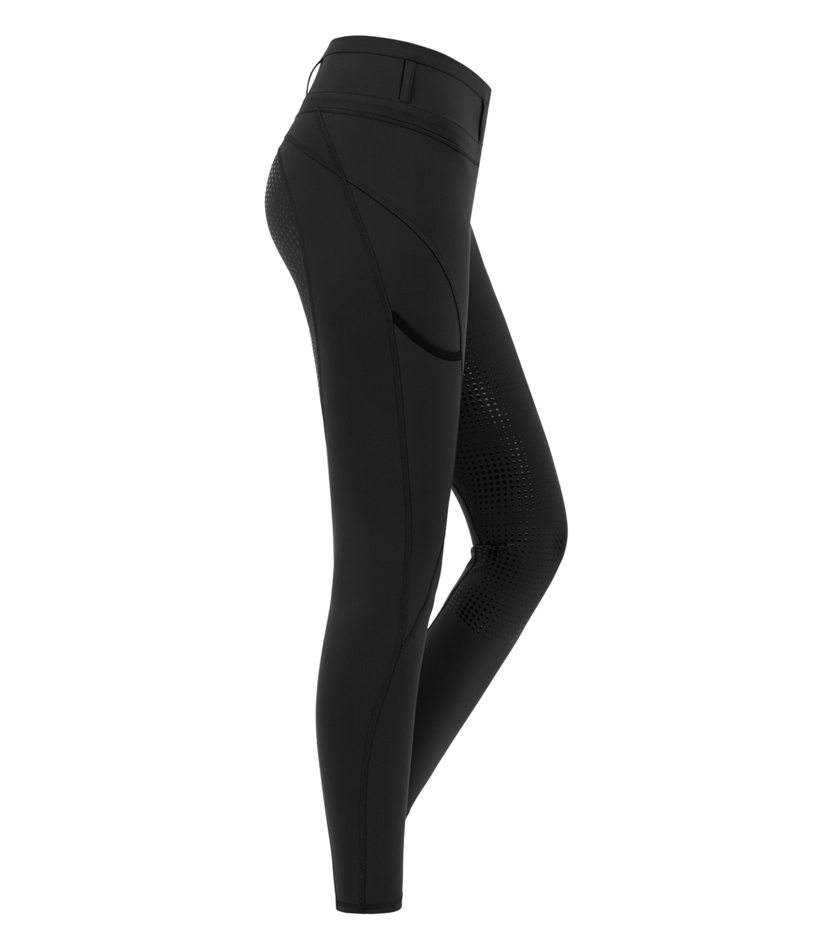 ELT HANNA Højtaljede ridetights. Sort