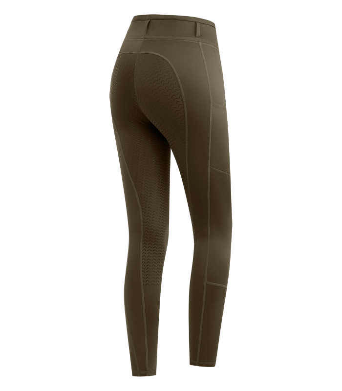 ELT ELLA Vinterridetights. Grøn/brun