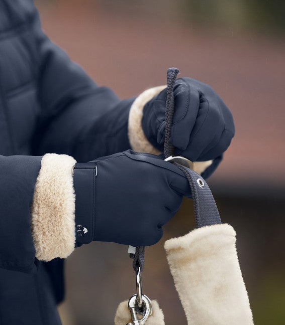 ELT ST. MORITZ Ridehandske. Navy