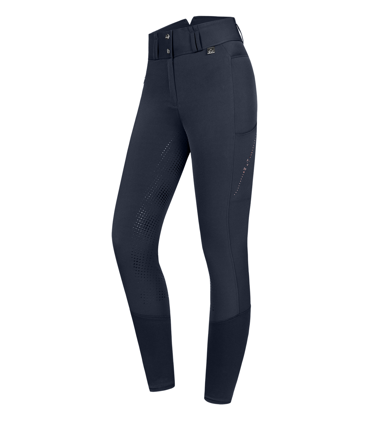 ELT MINA Vinter ridebukser. Fuld grip. Navy