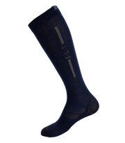 ELT MERINO Ridestrømper. Navy