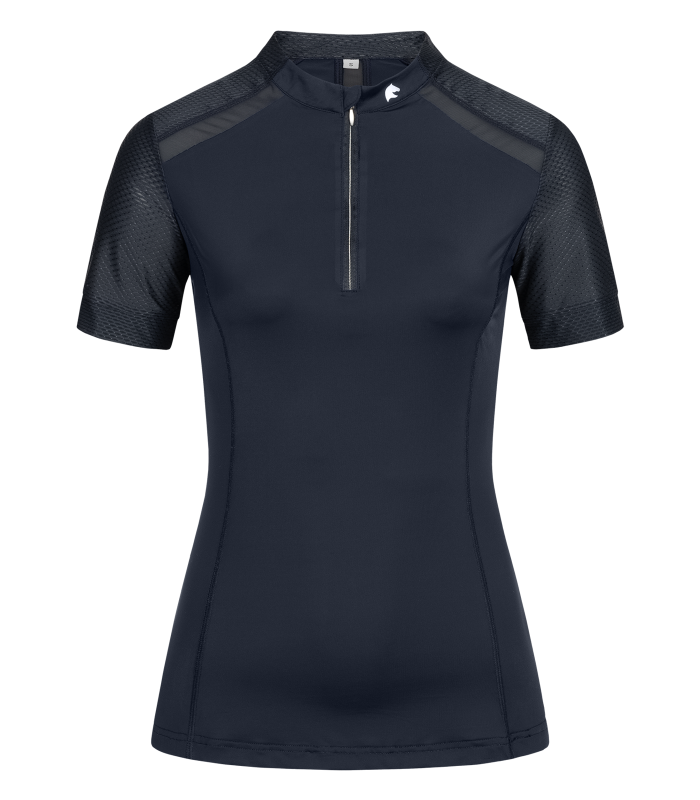 ELT NANCY T-shirt med lynlås. Navy