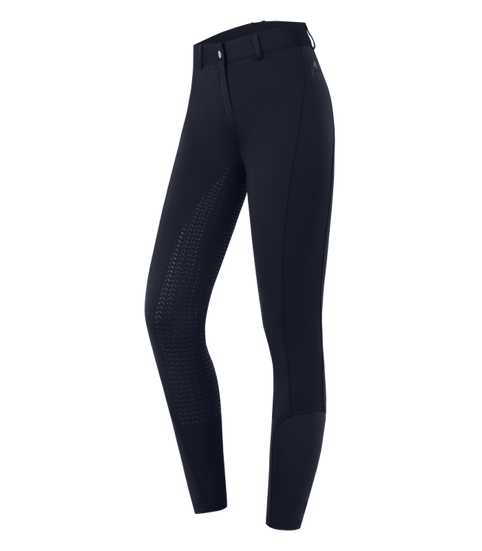 ELT ESSENTIAL Ridebukser med fuld silikonegrip. Junior. Navy