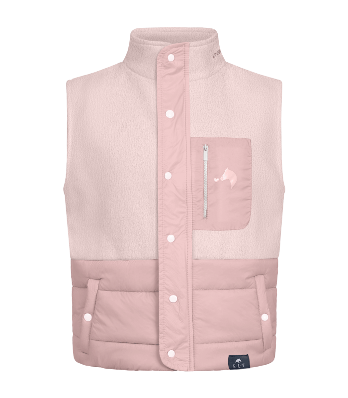 ELT LUCKY MILU Quiltet vest. Pale Pink