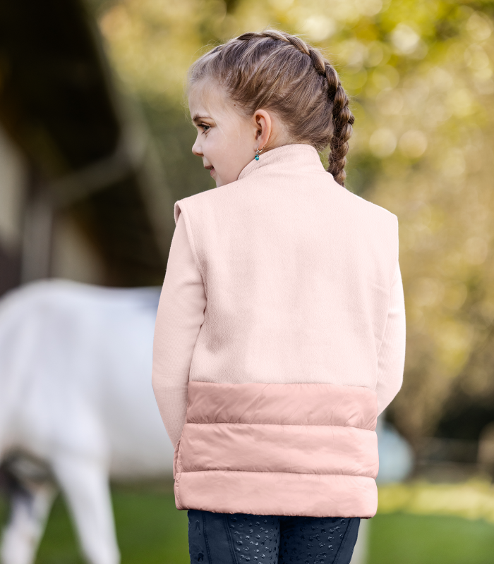 ELT LUCKY MILU Quiltet vest. Pale Pink