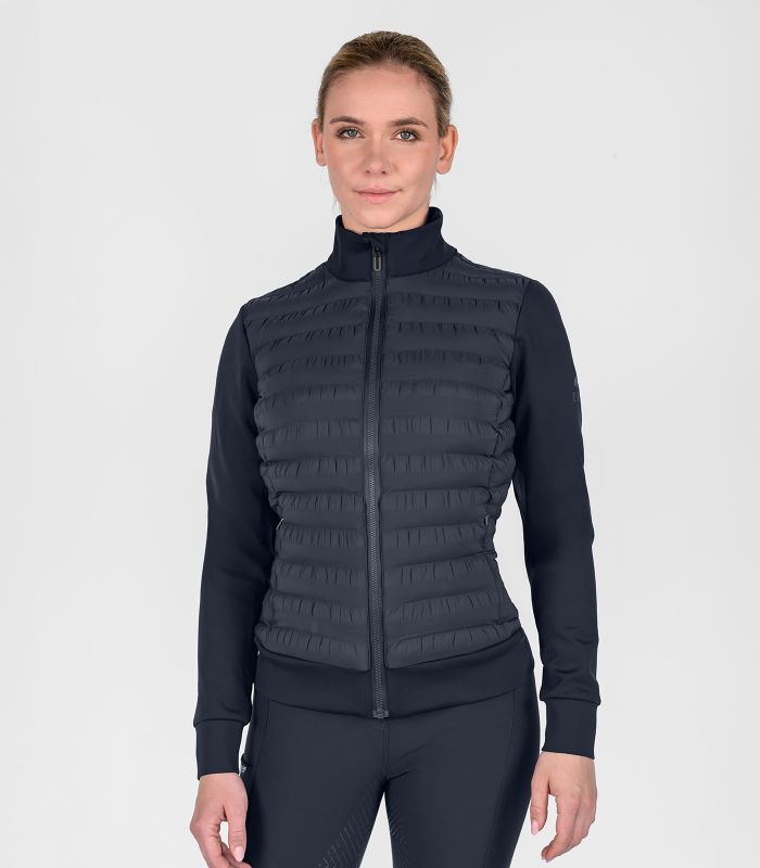 ELT SYDNEY Hybrid quiltet jakke. Navy