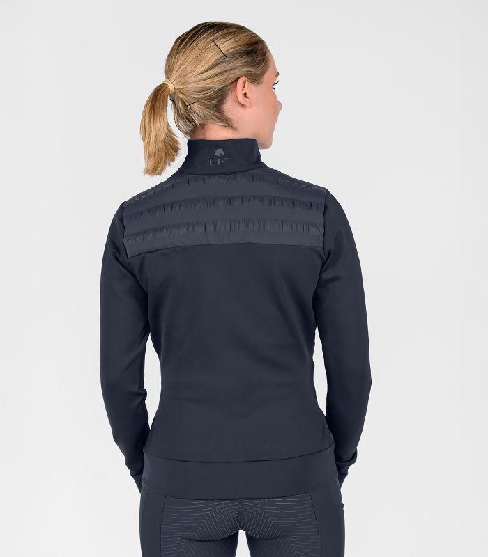 ELT SYDNEY Hybrid quiltet jakke. Navy