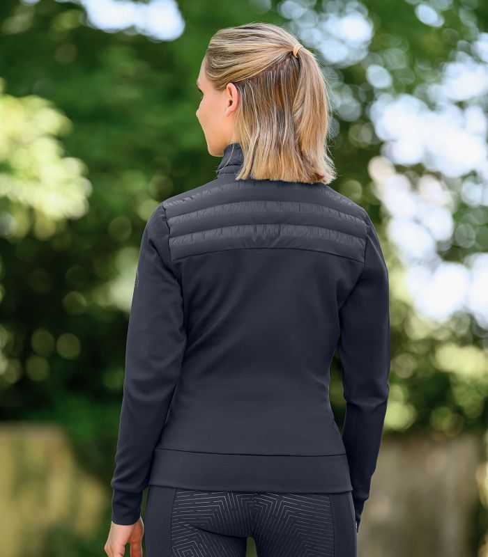 ELT SYDNEY Hybrid quiltet jakke. Navy