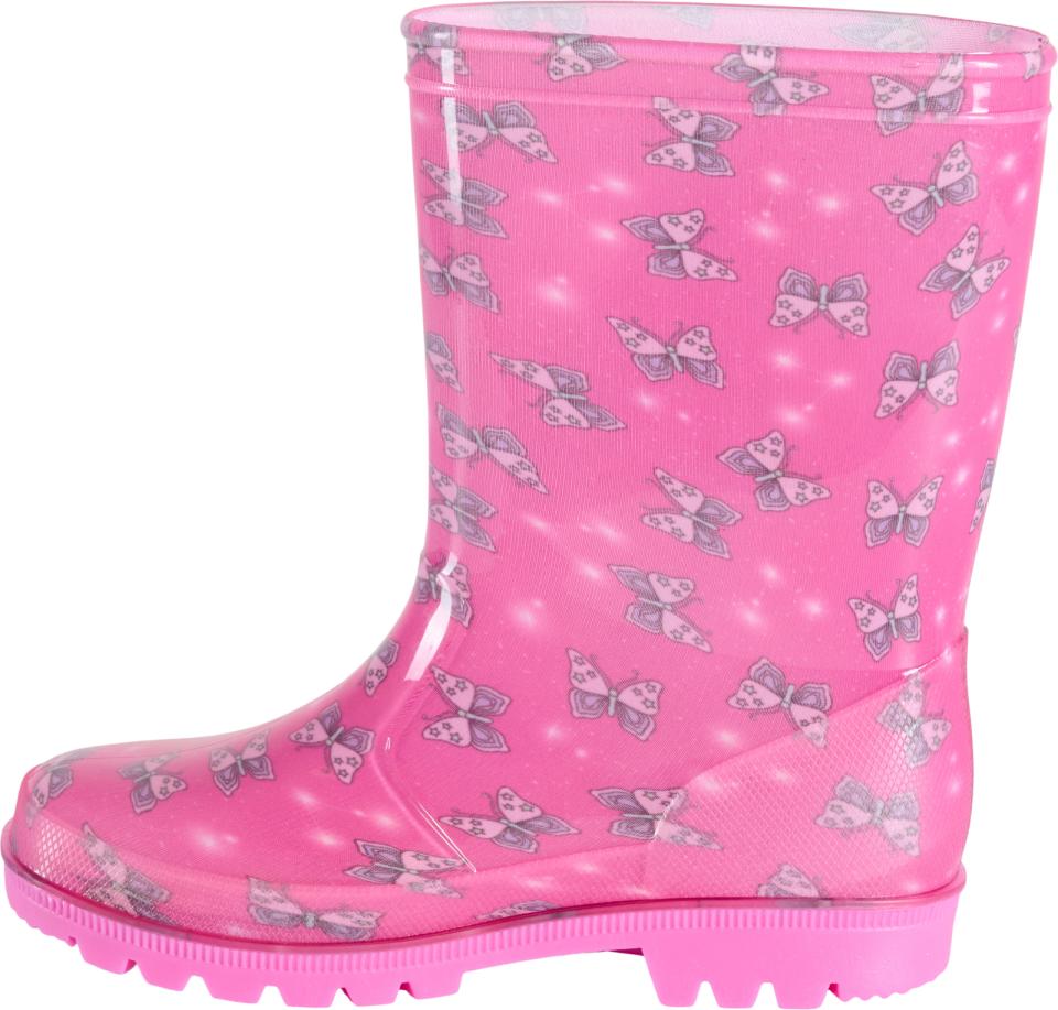 EQUIPAGE KIDS Butterfly Gummistøvler. Phlox Pink