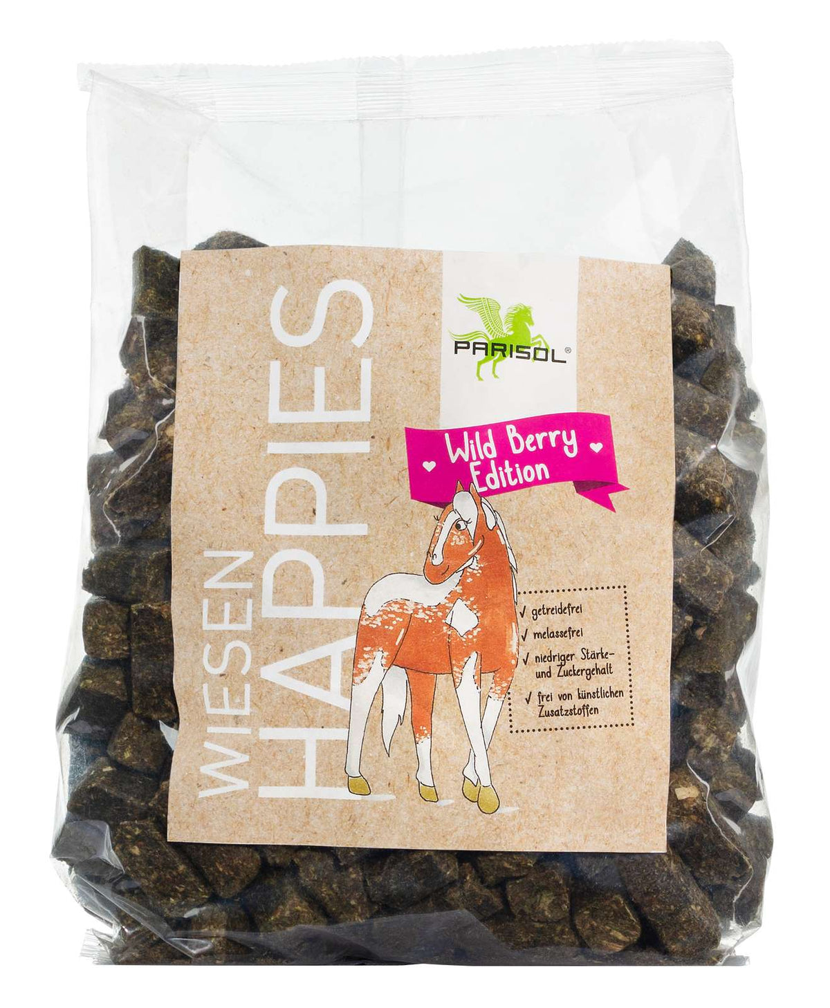 Bense & Eicke Happies hestesnacks Wild Berry 1 kg
