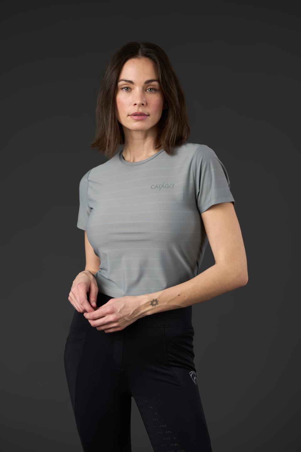 CATAGO TINA Kortærmet T-shirt. Monument