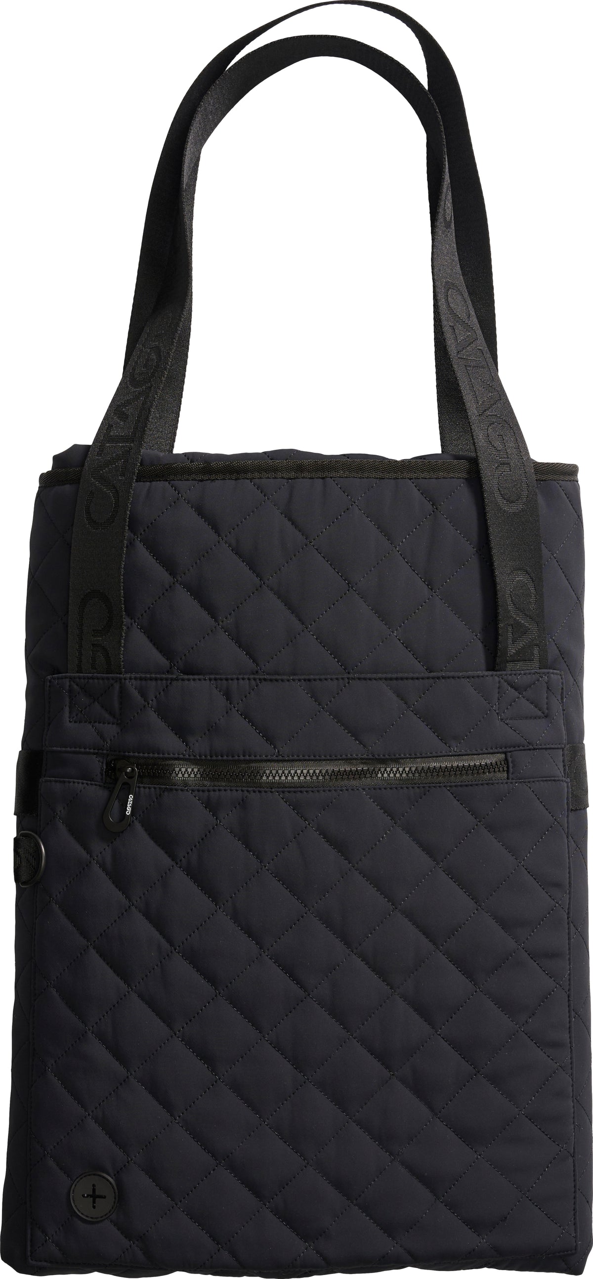 CATAGO Totebag. Quiltet sort