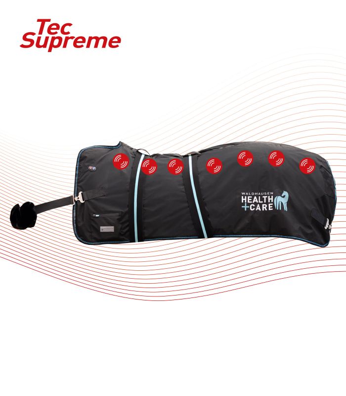 WALDHAUSEN Health + Care TecSupreme massage- og varmedækken.