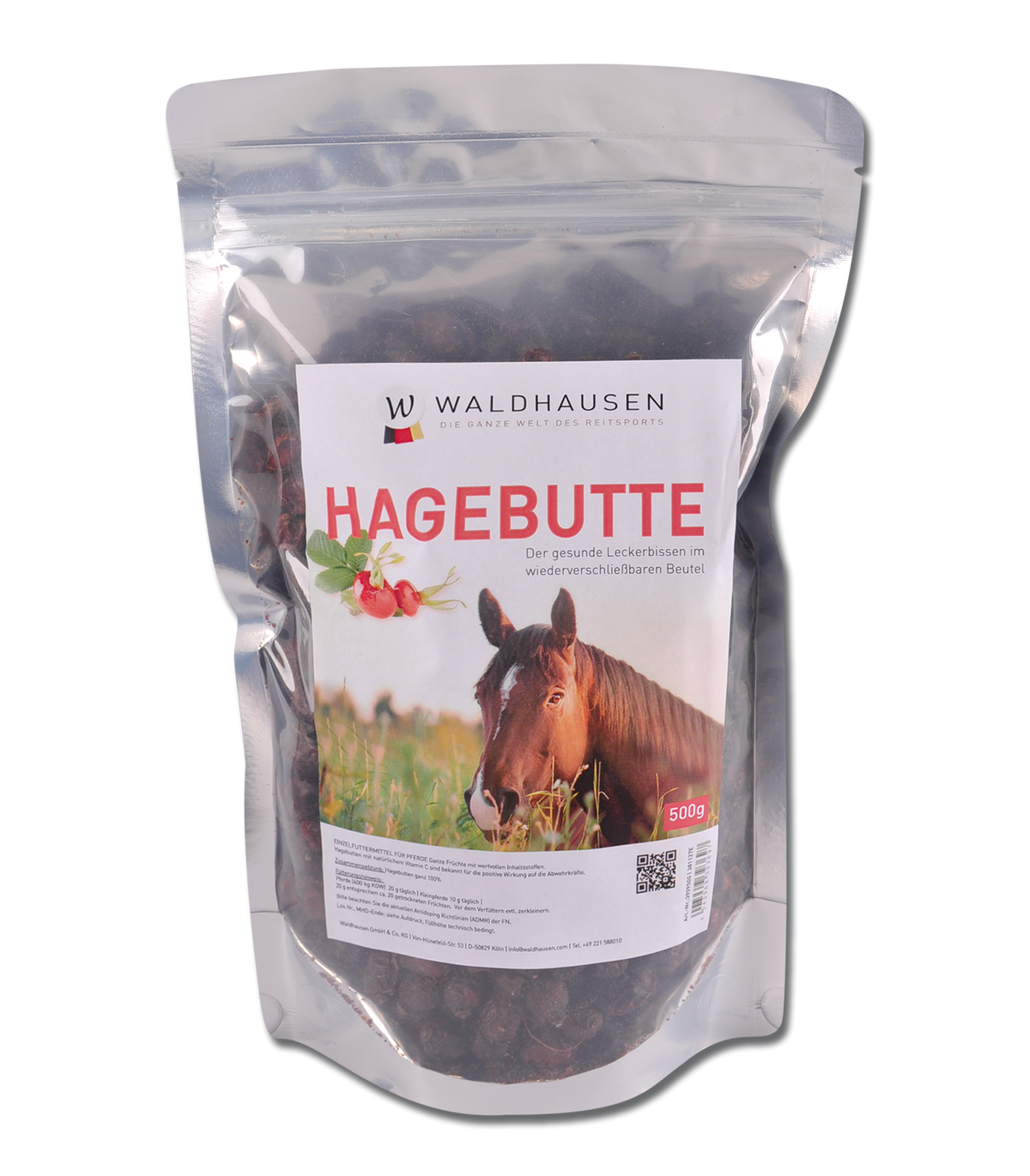 WALDHAUSEN Tørrede Hyben. 500g